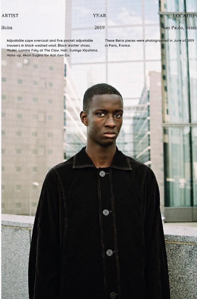 Lamine Faty - fashion model portfolio photo 24