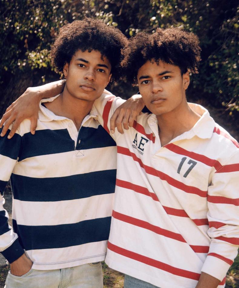 Devin and Jordan Boston - fashion model portfolio photo 1