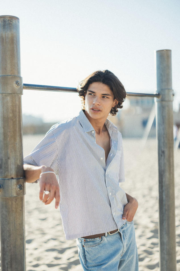 Noah den Hartogh - fashion model portfolio photo 8