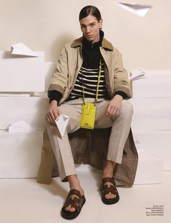 Antonio Tortorella - fashion model portfolio photo 16