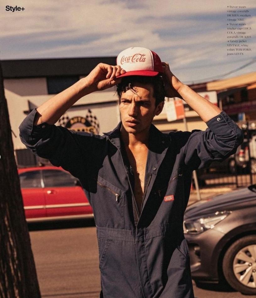 Trevor Brabant - fashion model portfolio photo 11