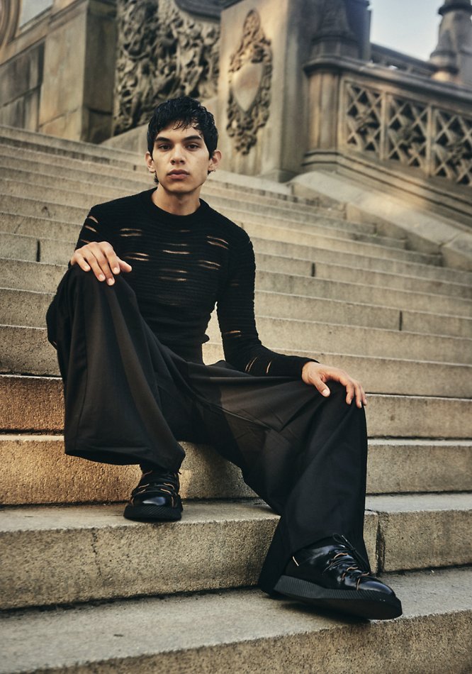 Tanner Baarts - fashion model portfolio photo 14