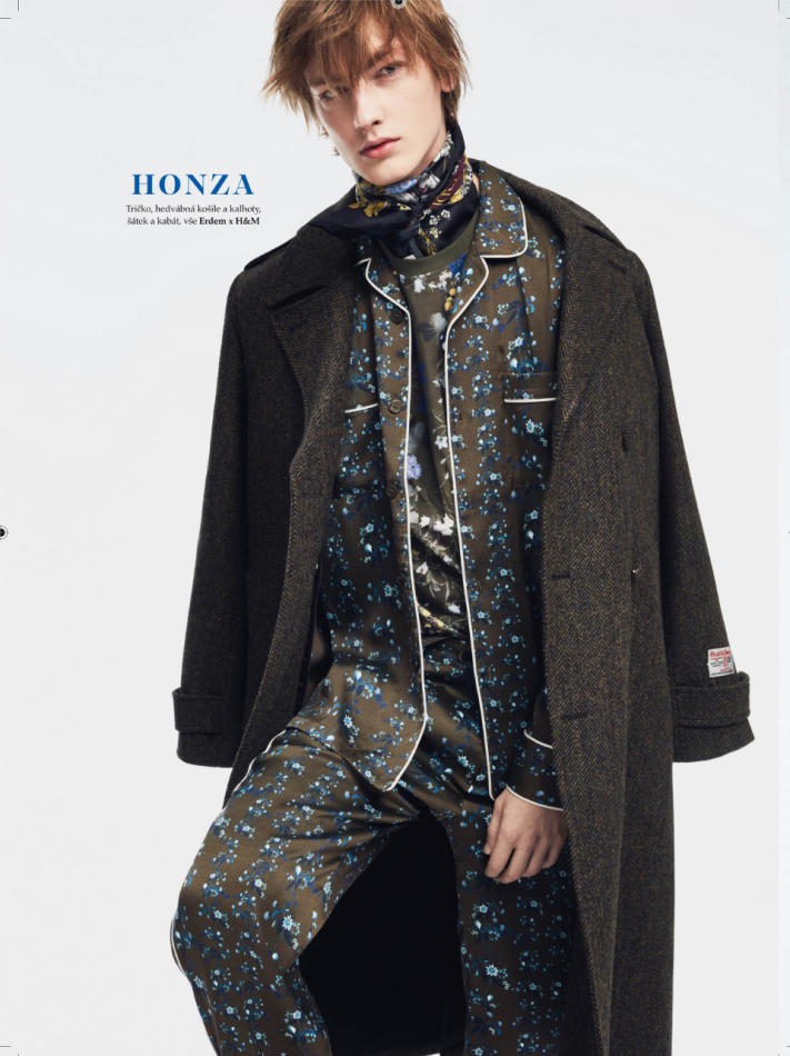 Honza Stiborek - fashion model portfolio photo 5