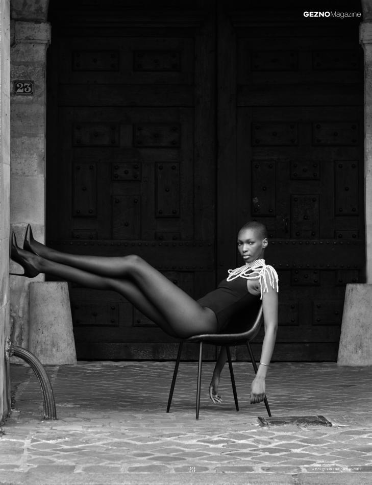 Kenza Adjibade - fashion model portfolio photo 15