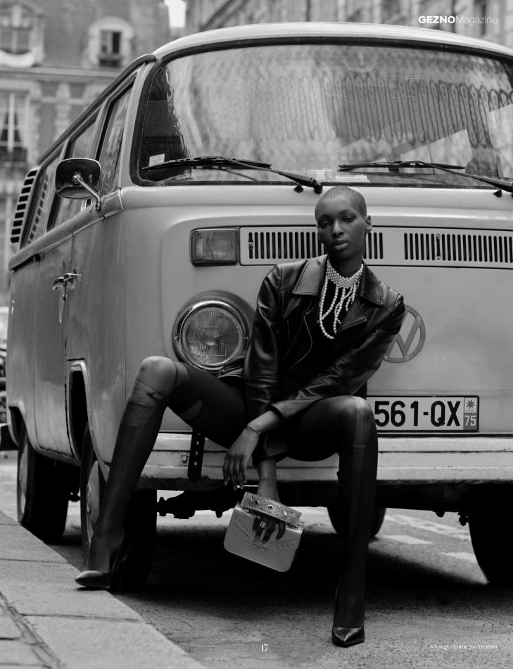 Kenza Adjibade - fashion model portfolio photo 16