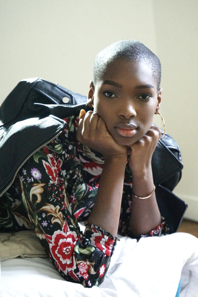 Kenza Adjibade - fashion model portfolio photo 18