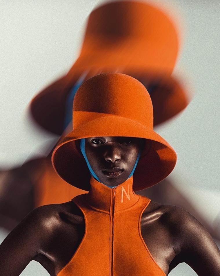 Kenza Adjibade - fashion model portfolio photo 5