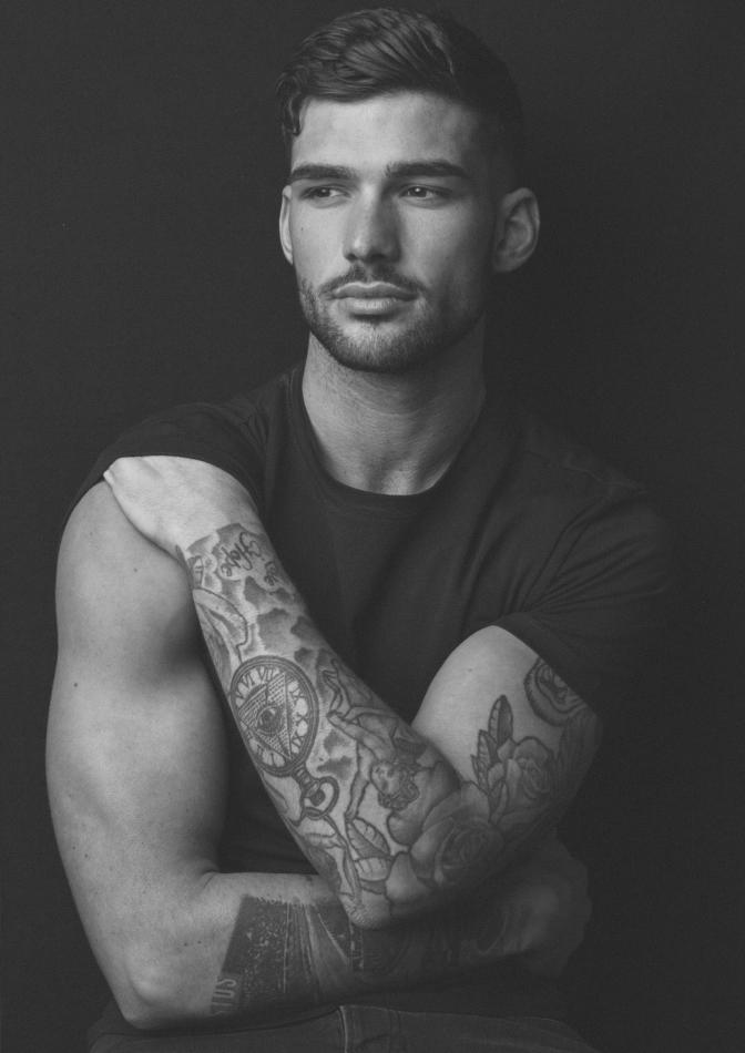 Brandan Stevens - fashion model portfolio photo 13