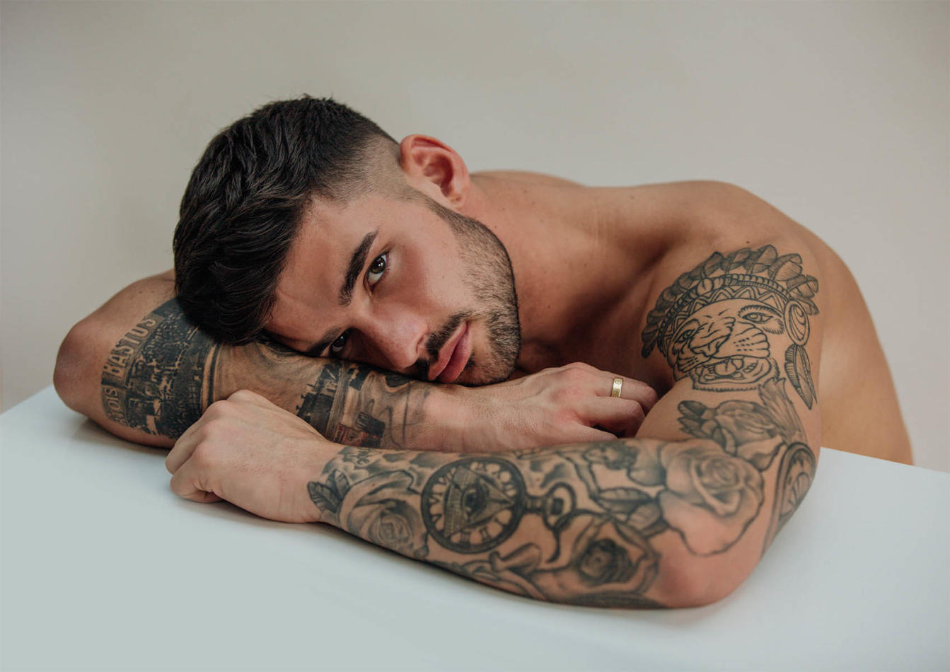 Brandan Stevens - fashion model portfolio photo 5