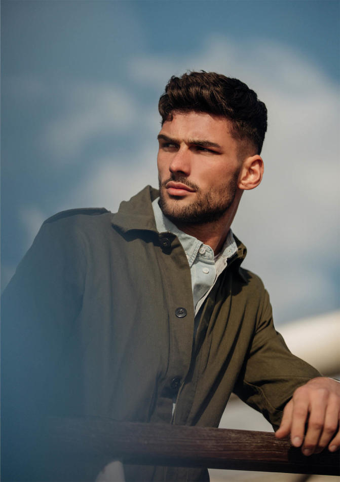 Brandan Stevens - fashion model portfolio photo 3