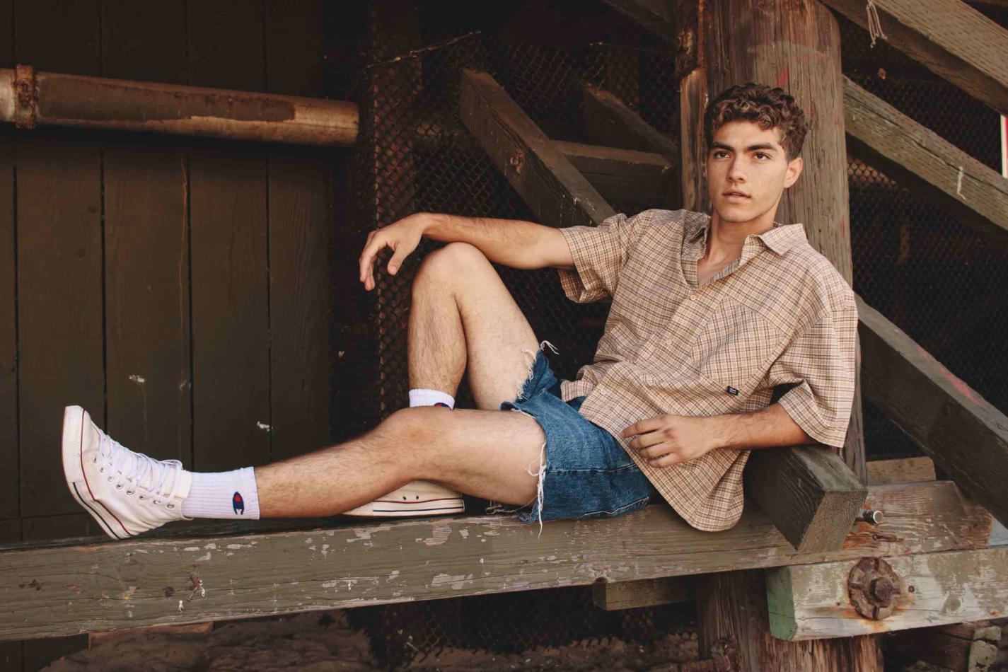 Lucas Tarrago - fashion model portfolio photo 25