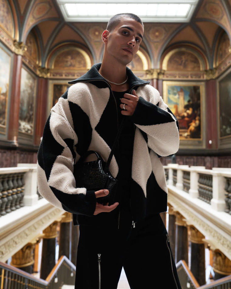 Adriano Romanini - fashion model portfolio photo 2