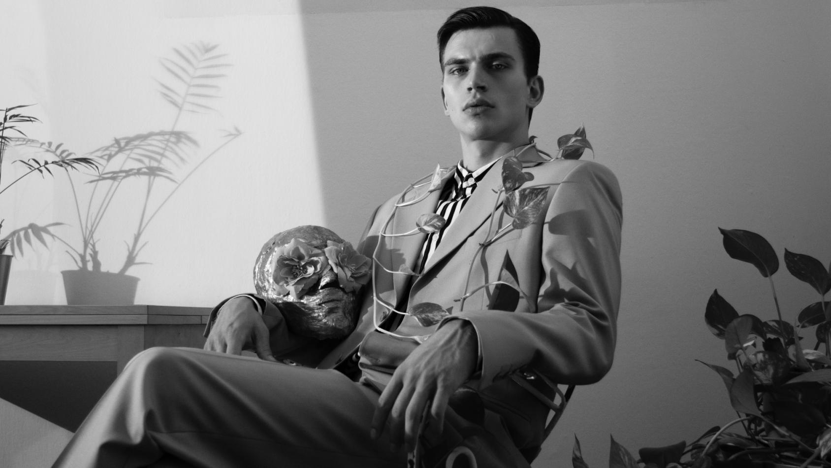 Panos Athanasiou - fashion model portfolio photo 29