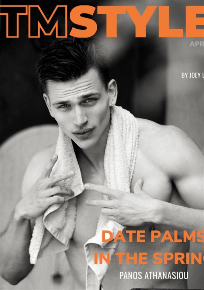 Panos Athanasiou - fashion model portfolio photo 5