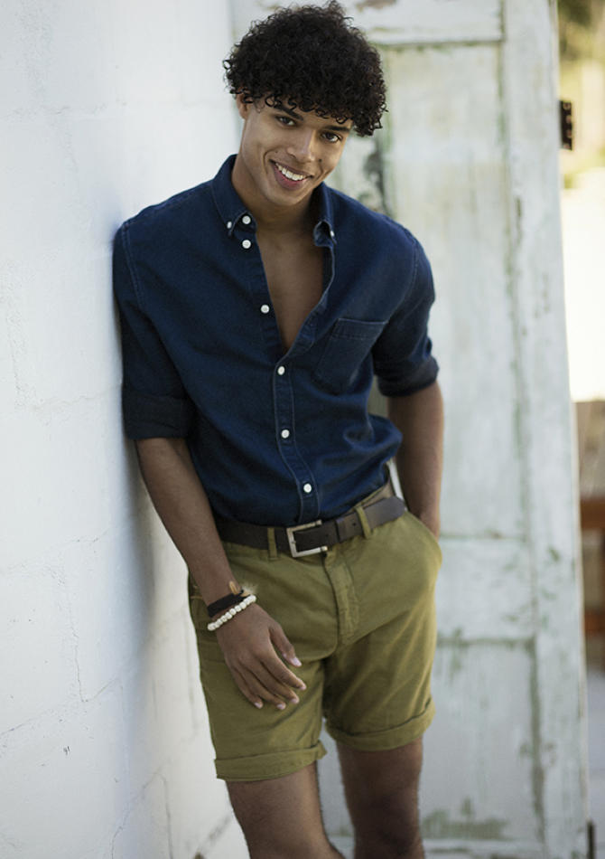 Chris Bogaert - fashion model portfolio photo 26