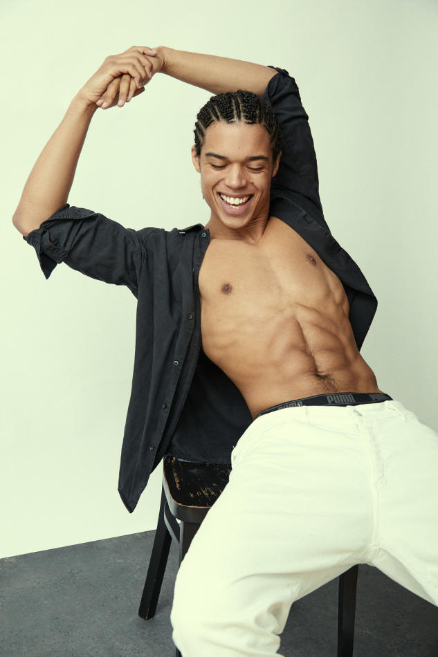 Chris Bogaert - fashion model portfolio photo 21