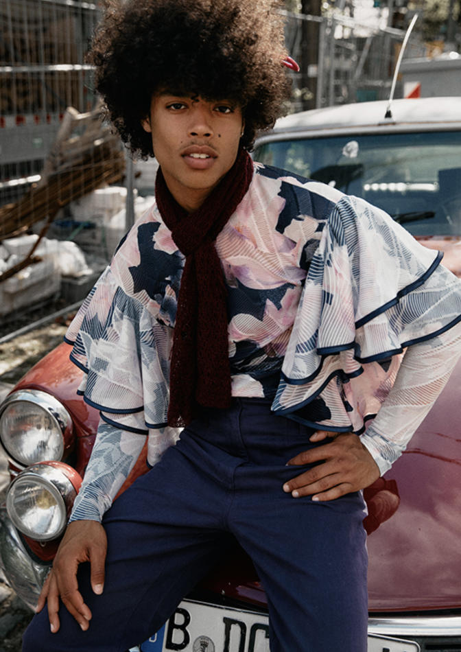 Chris Bogaert - fashion model portfolio photo 9
