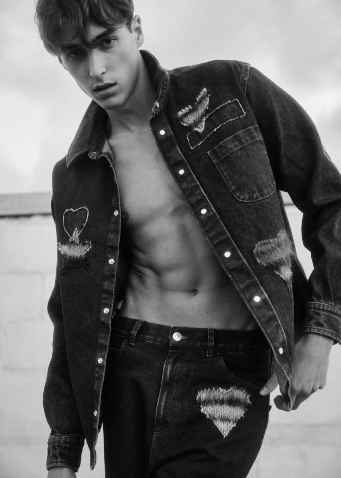 CJ Nagle - fashion model portfolio photo 9