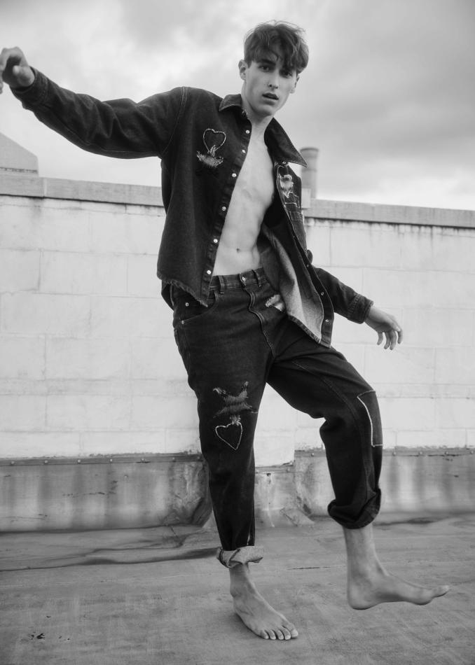 CJ Nagle - fashion model portfolio photo 16