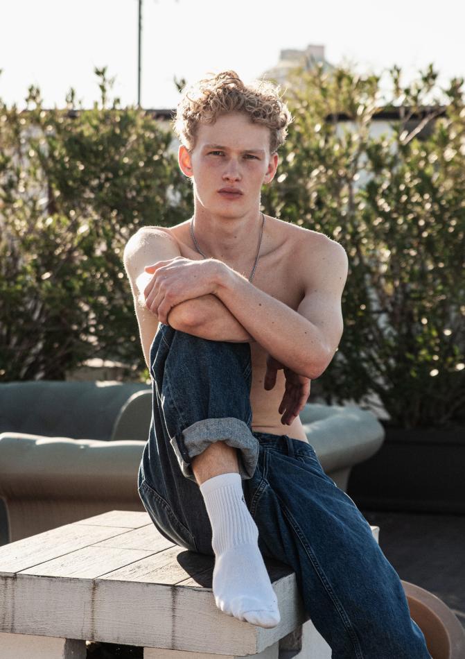 August La Cour - fashion model portfolio photo 25