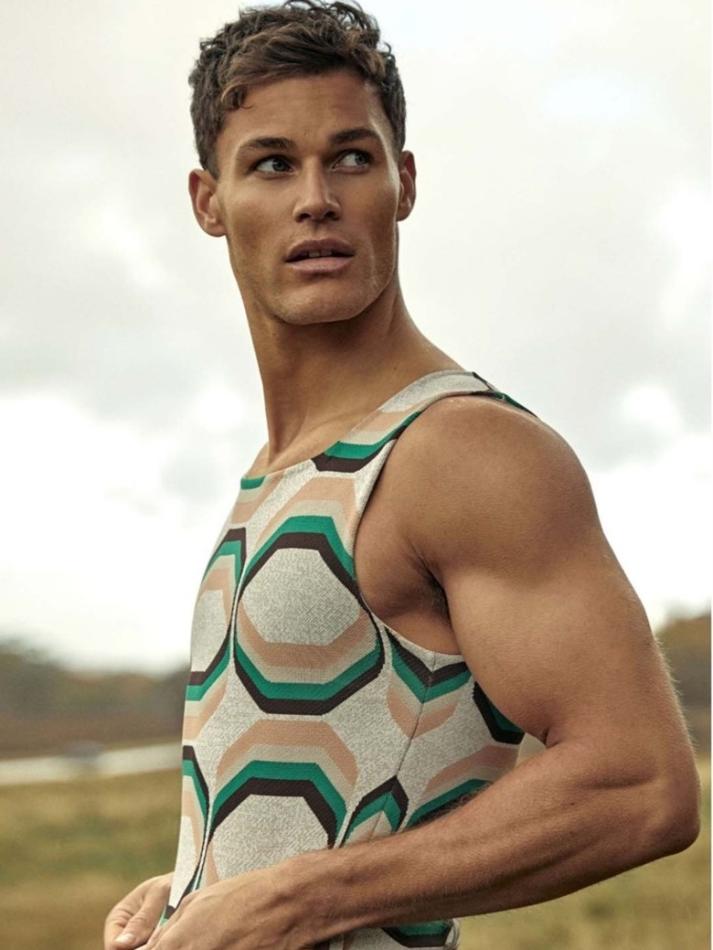 Tyler Maher - fashion model portfolio photo 2