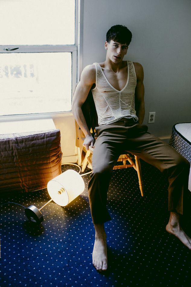 Brendan Beier - fashion model portfolio photo 14