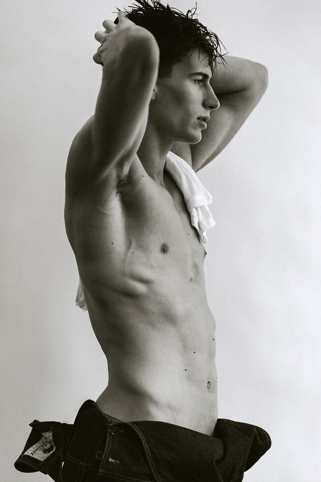 Brendan Beier - fashion model portfolio photo 9
