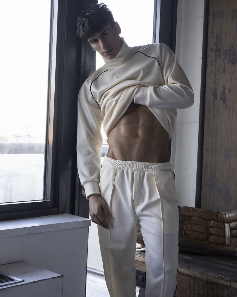 Brendan Beier - fashion model portfolio photo 7
