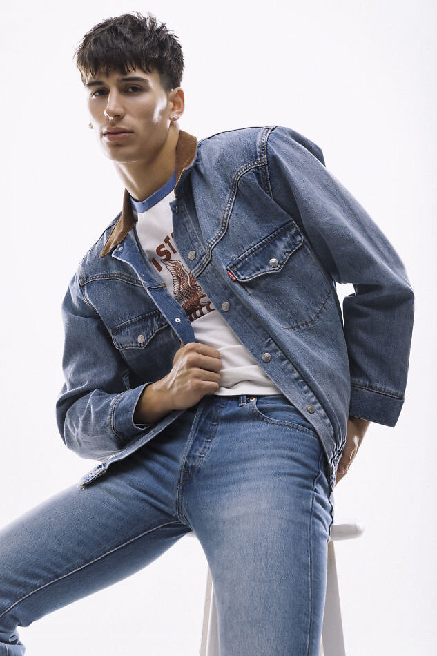 Brendan Beier - fashion model portfolio photo 2