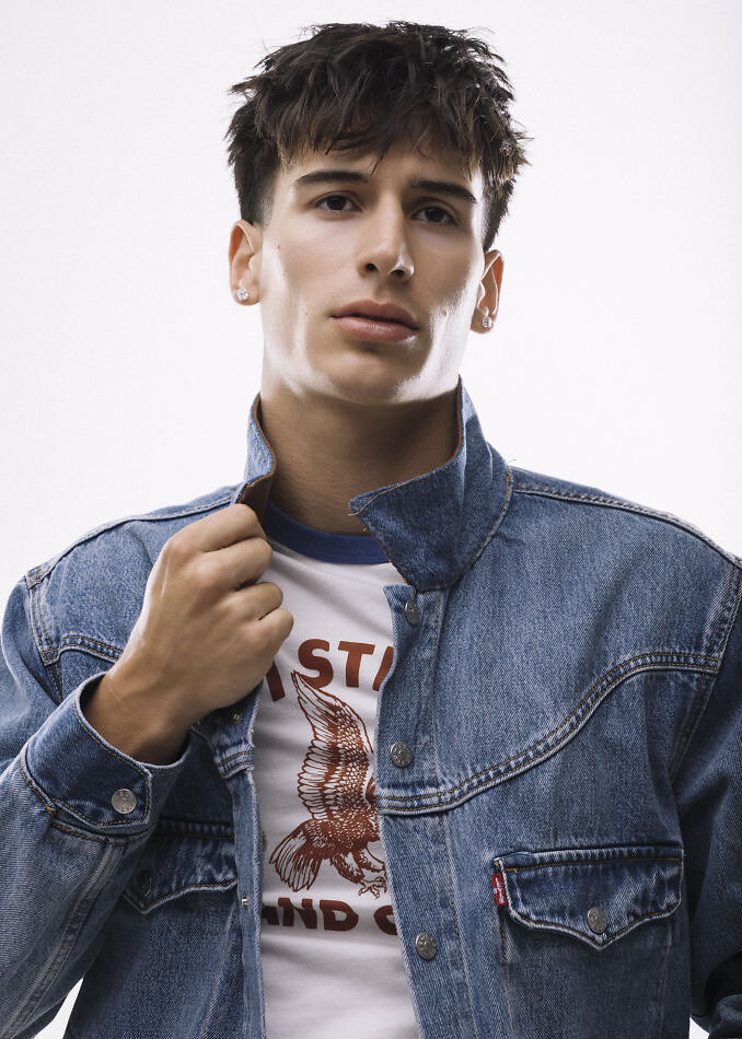 Brendan Beier - fashion model portfolio photo 1