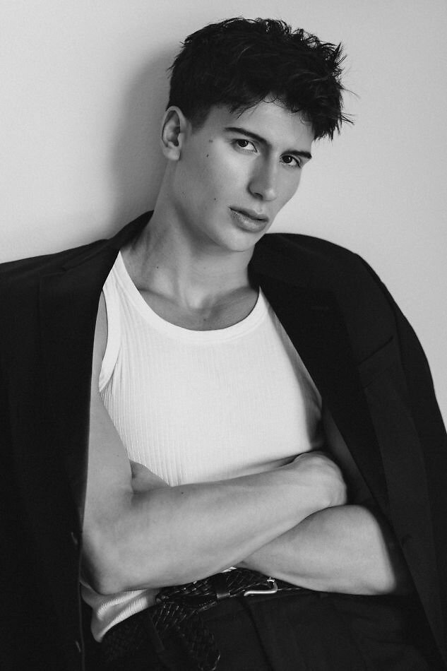 Brendan Beier - fashion model portfolio photo 5