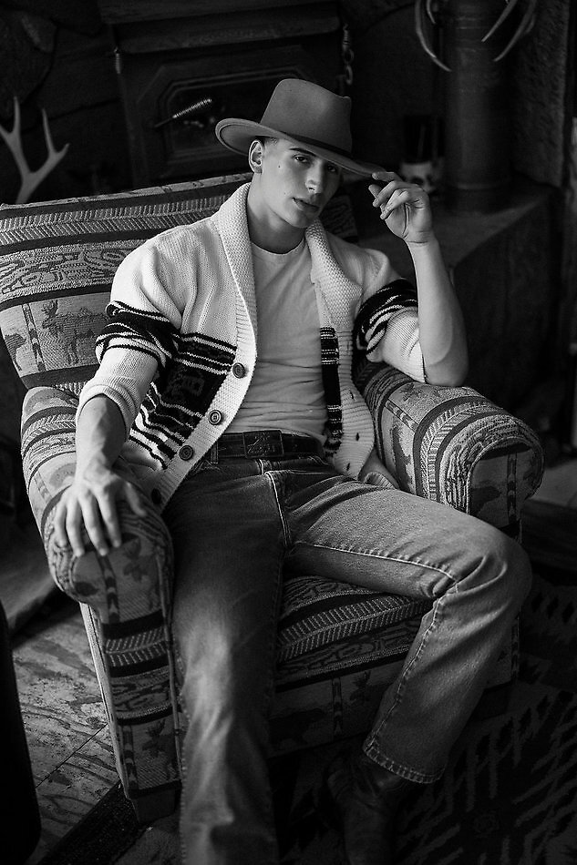 Brendan Beier - fashion model portfolio photo 15