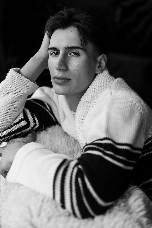 Brendan Beier - fashion model portfolio photo 3