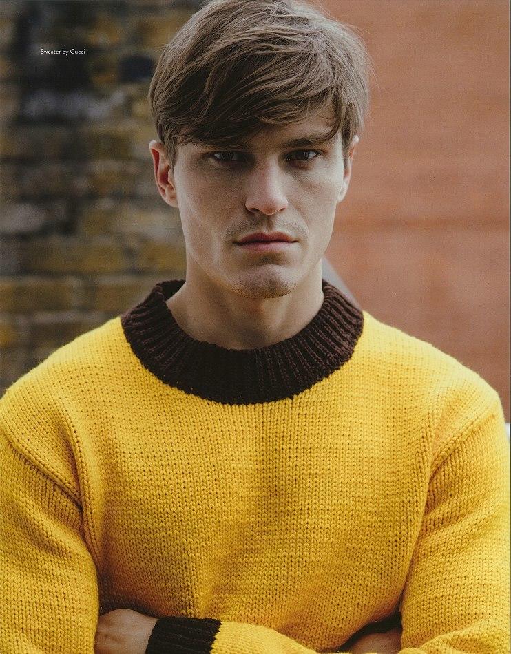 Oliver Cheshire - fashion model portfolio photo 10