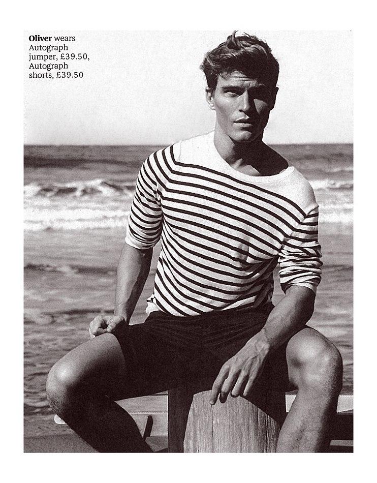 Oliver Cheshire - fashion model portfolio photo 17