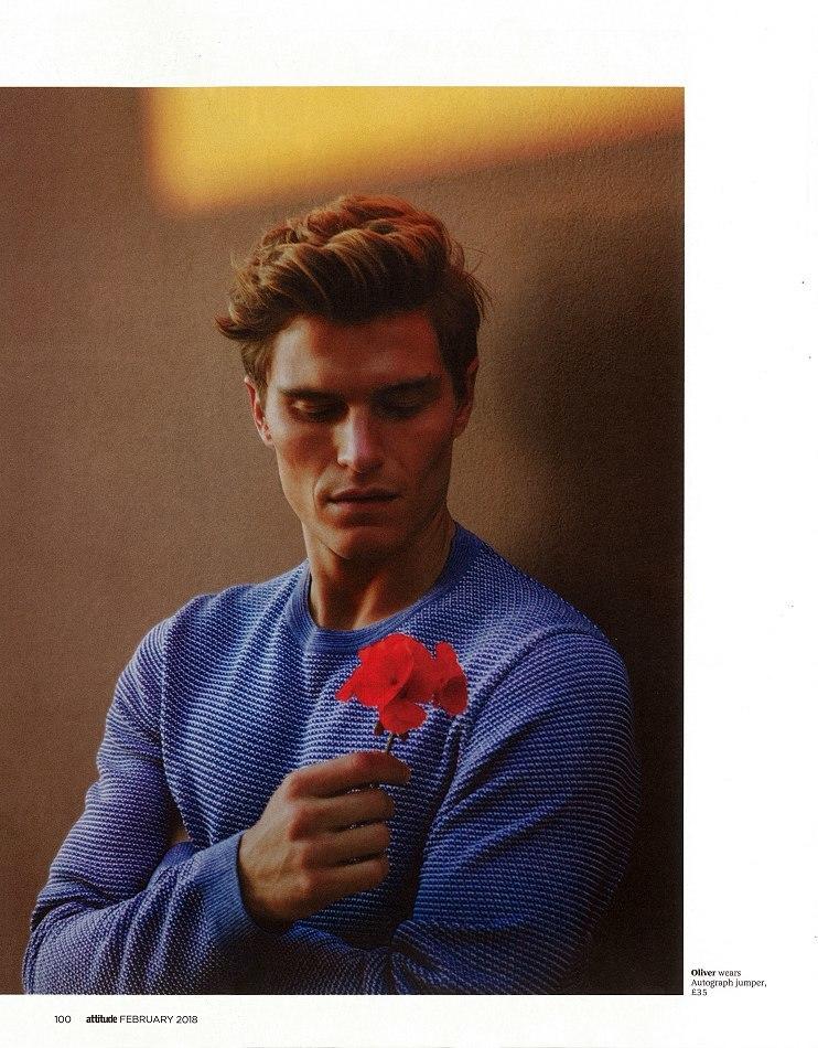 Oliver Cheshire - fashion model portfolio photo 12