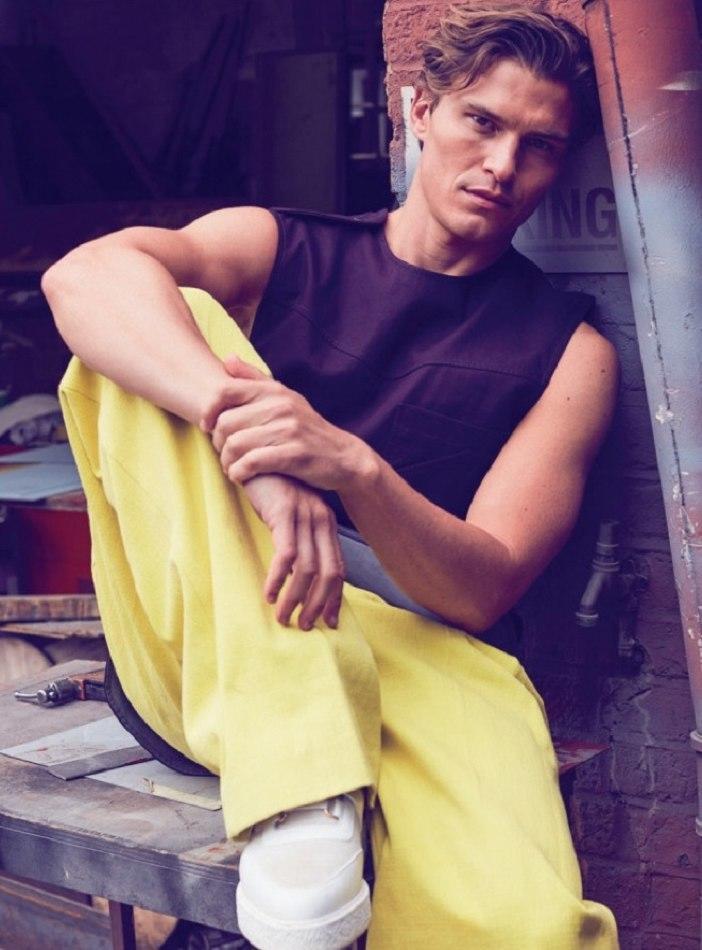Oliver Cheshire - fashion model portfolio photo 11