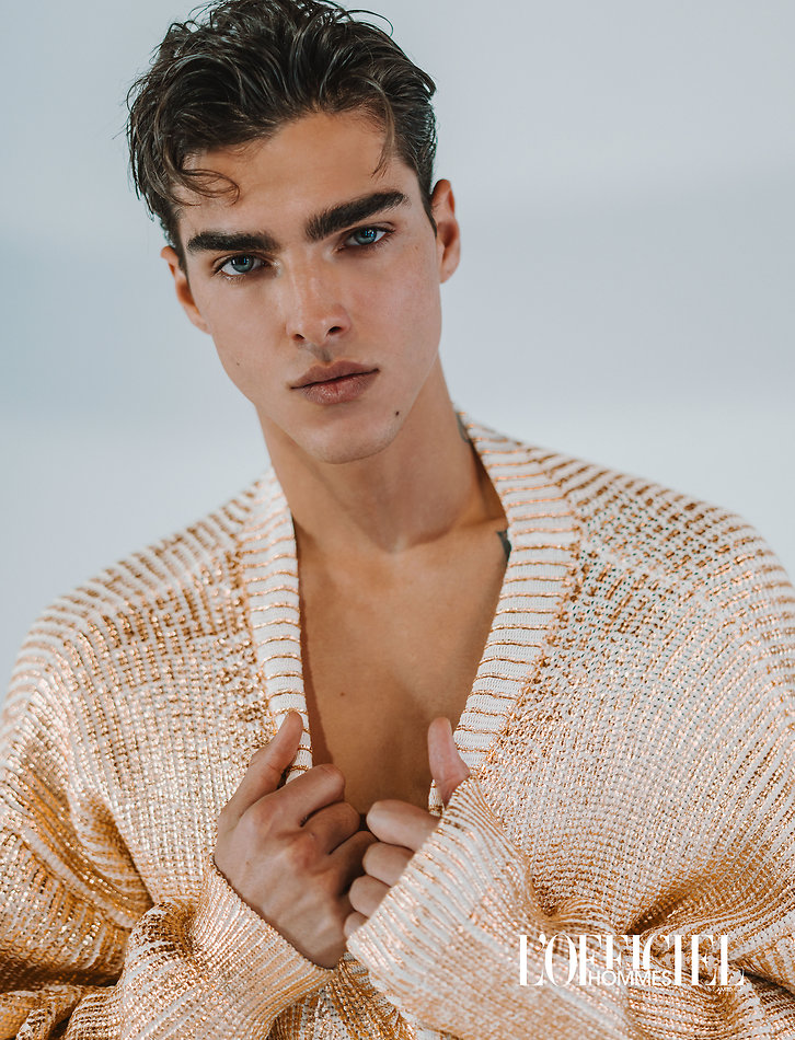 Simone Stravolo - fashion model portfolio photo 1