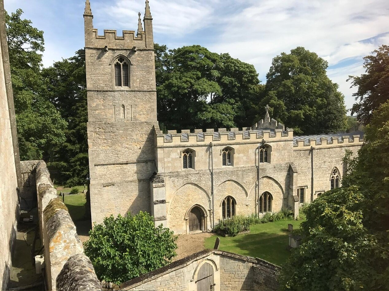 Corby Hall and Chapel Lincolnshire
