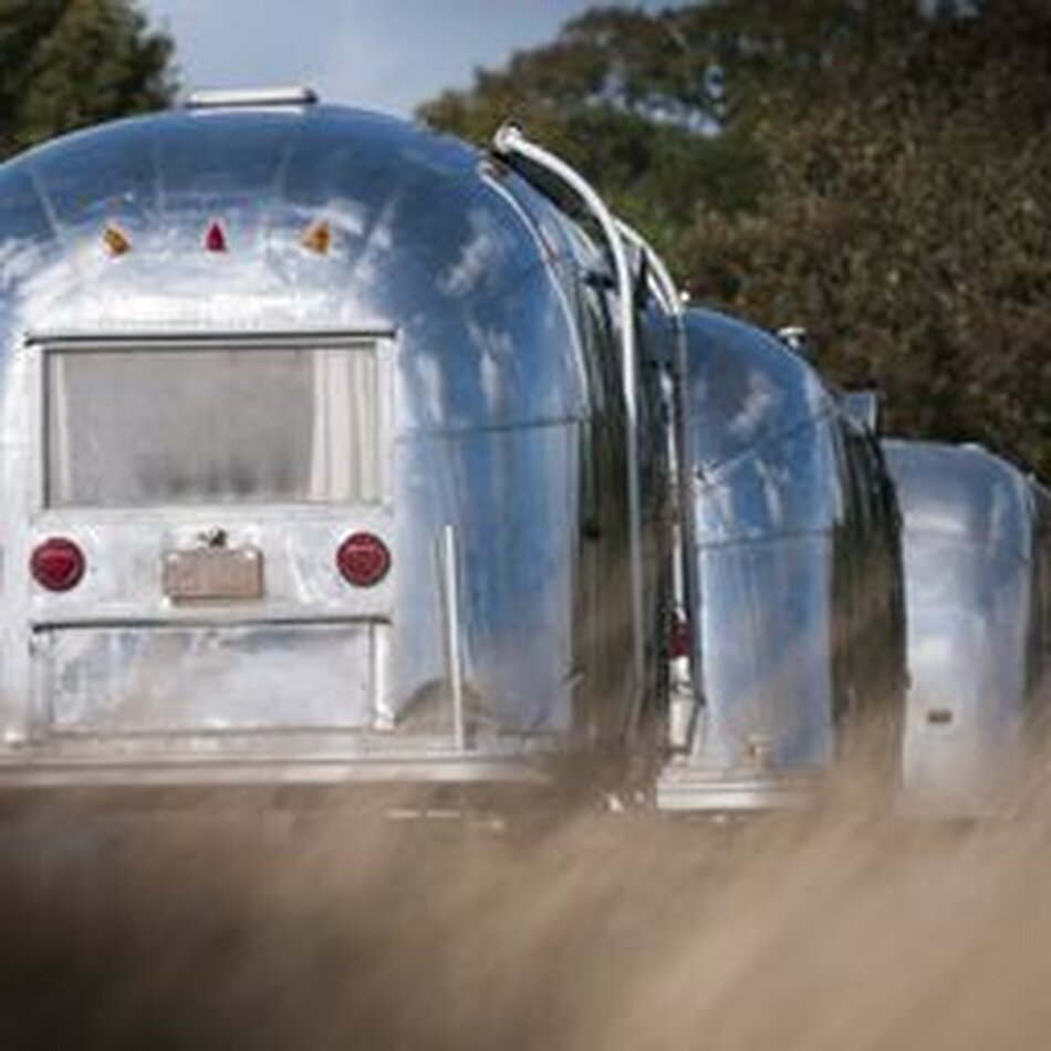 Vintage Airstreams and classic Caravans Isle of Wight EXCLUSIVE