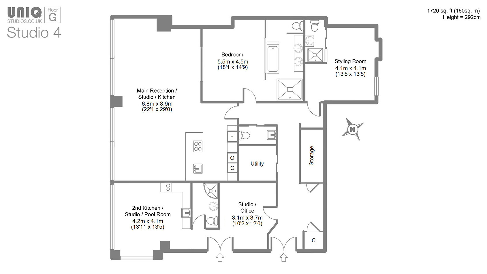 York Loft Style Apartment E14