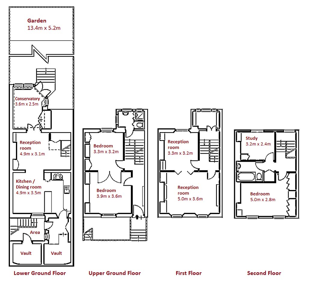 Shabby Townhouse - Islington